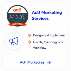 Act! CRM Email Marketing Services