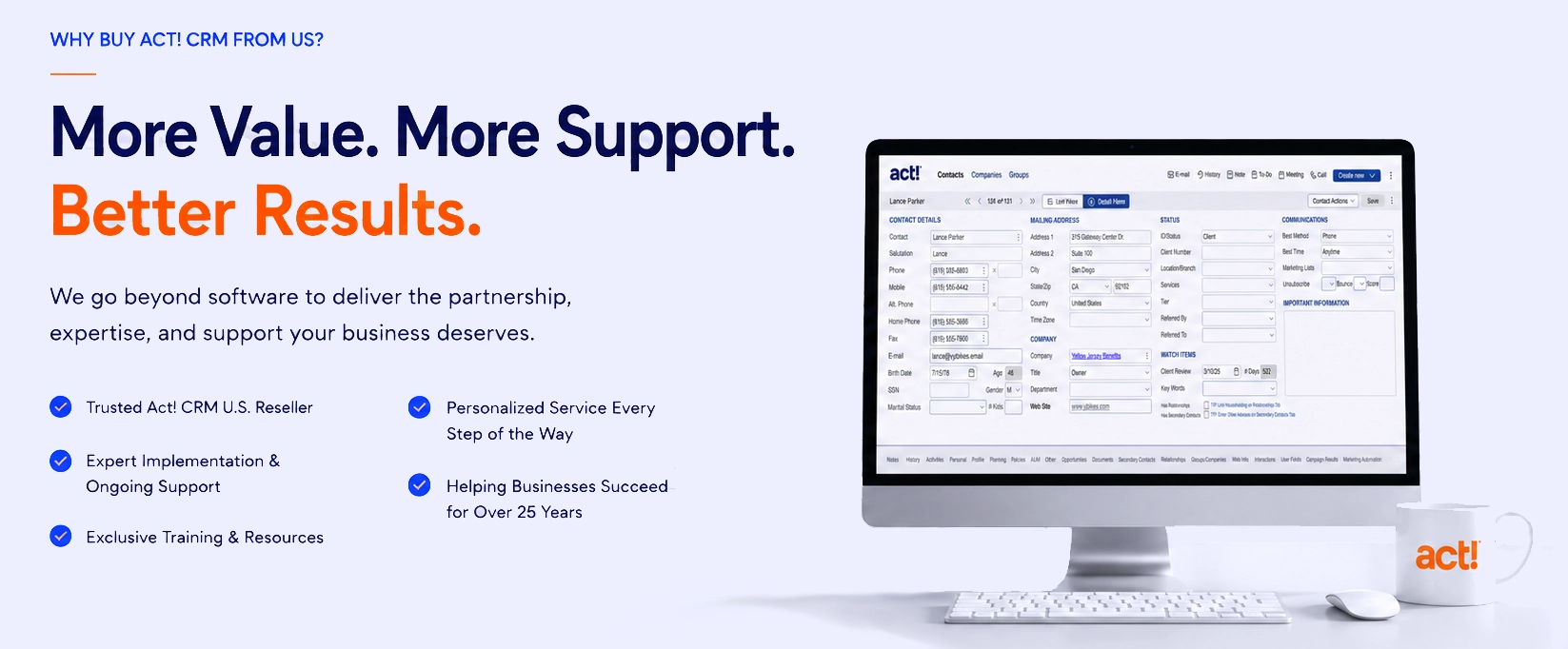 Buy Act! CRM Subscriptions at ActPlatinum.com