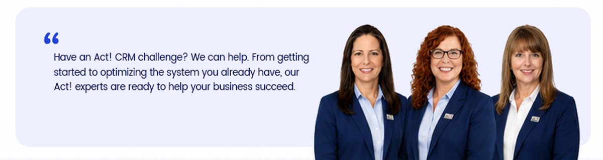 Contact ActPlatinum.com for Act! Software